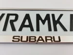 Номерна рамка для авто Subaru - Зображення 4